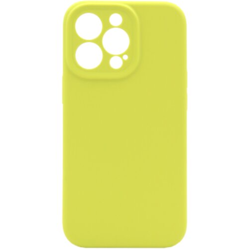 Chameleon Silikonski ovitek (liquid silicone) za Apple iPhone 14 Pro, Soft, rumeno zelena Cene