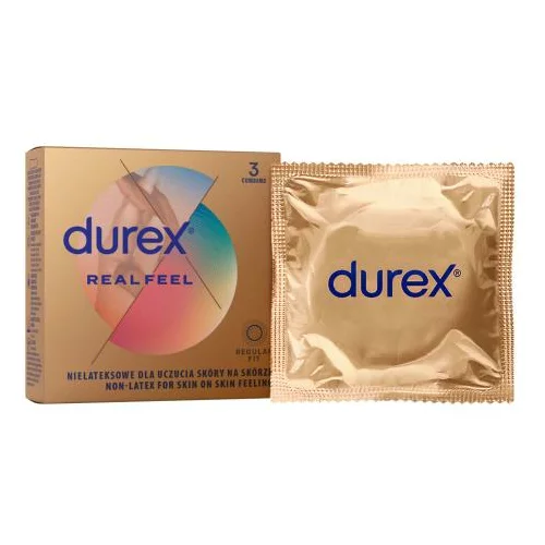 Durex Real Feel 3 kos kondomi