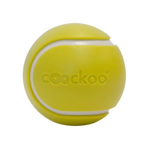 Duvo igračka za pse magic ball 8, 6cm lopta na baterije, zelena Slike