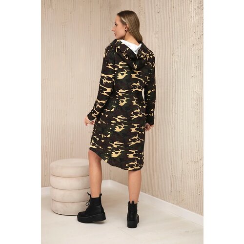 Kesi Camo dress khaki+brown Cene