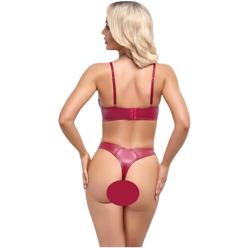 Cottelli Wet Look Set 2214237 Red 85B/L Cene