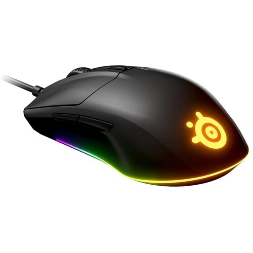 Steel Series Rival 3 žična igralna mi&amp;scaron;ka črne barve za PC Slike