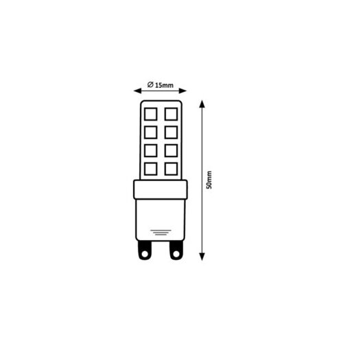 Rabalux 79063 smd led G9 4W sijalica Slike