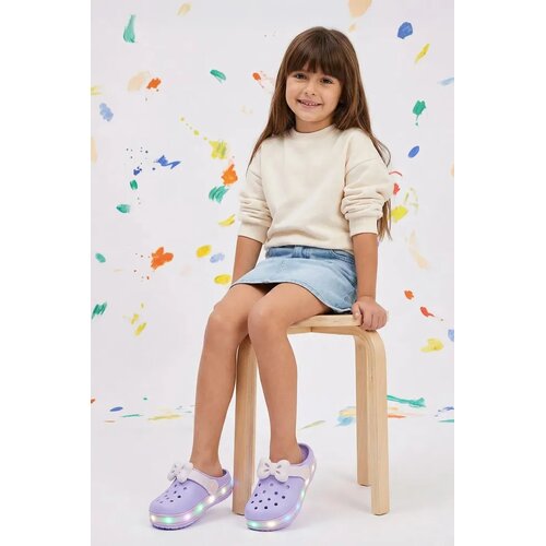 Trendyol Shoes Papuče za devojčice Takss25Sd00045, Ljubičaste Cene