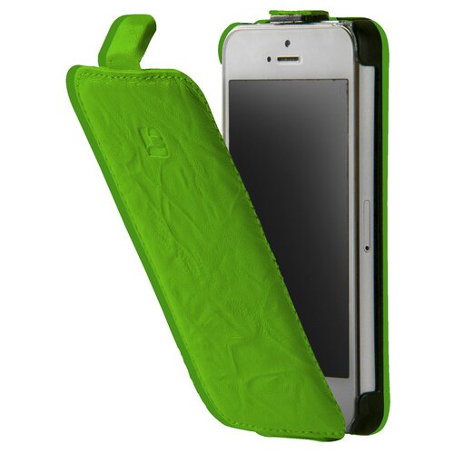 NOBRAND Torbica INDIGO Flip za iPhone 5 - zelena Cene