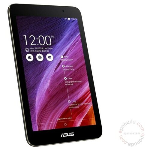 Asus MeMO Pad 7 ME176CX-1A042A Atom Z3745 4-Core 1.33GHz (1.86GHz) 1GB 16GB Android 4.4 crni tablet pc računar Slike
