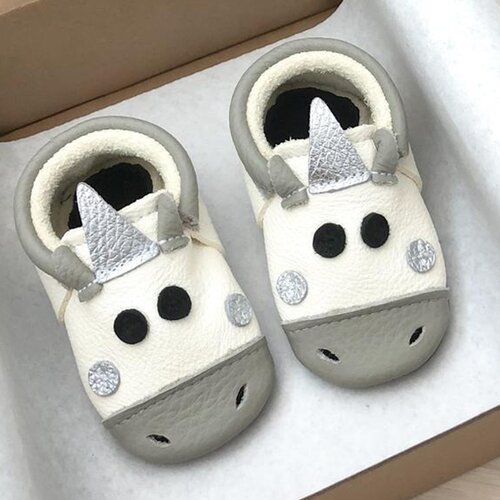 Little Lambo® otroški mokasinčki unicorn grey Cene