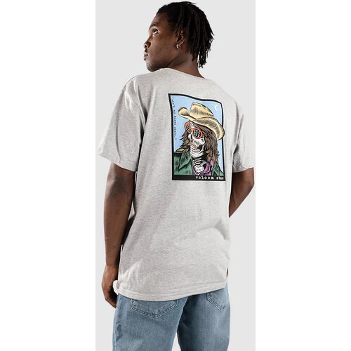 Volcom Scowboy Hth T-shirt heather grey Slike
