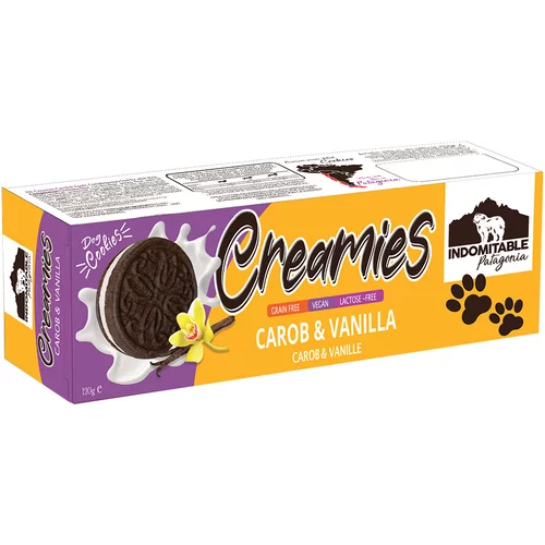 Caniland Creamies prigrizki z rožičevcem in vanilijo - Varčno pakiranje: 3 x 120 g