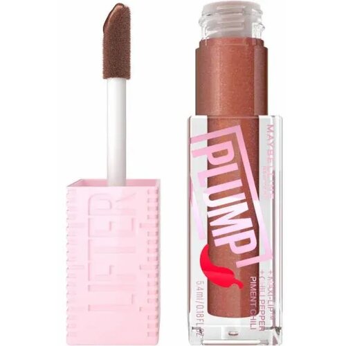 Maybelline New York sjajilo za usne Lip Gloss Lifter Plump 007 Cocoa Zing Slike