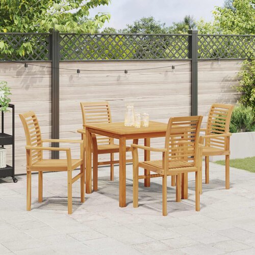  Stolac za blagovanje 4 pcs Smeđa 62 x 55 x 94 cm Slike