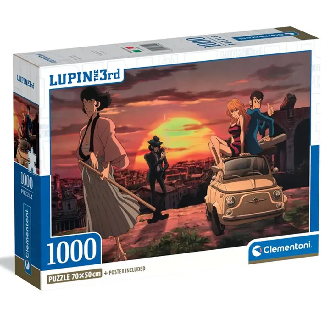 Clementoni Lupin III - Talijanski posao 1000-dijelna slagalica - Slike
