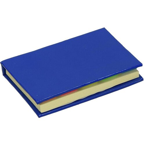 EKO mini notesnik lily s samolepilnimi lističi, modri Slike