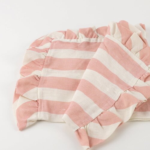 Meri Meri Laneni prtički v kompletu 4 ks Stripe Ruffle &amp;ndash; Slike