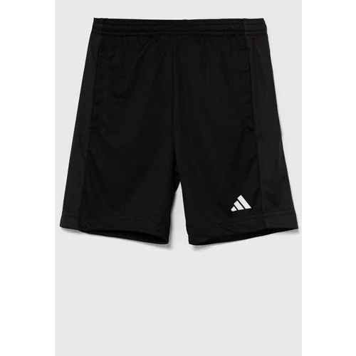 Adidas Otroške kratke hlače J TR-ES SH črna barva, IV9578