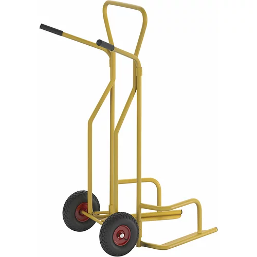 Kongamek Voziček za pnevmatike, nosilnost 200 kg, rumen