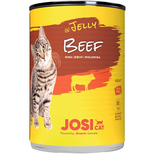 Josicat mokra hrana v želeju 12 x 400 g - govedina Slike