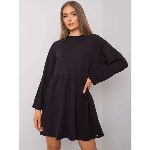 BASIC Feel Good Dress-RV-SK-7247.15P-black Cene