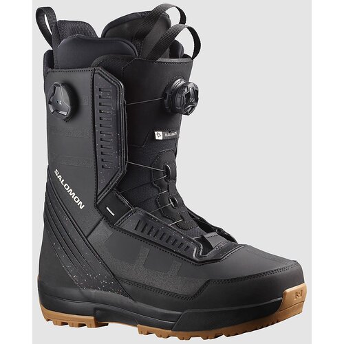 Salomon Malamute Dual BOA Snowboard cevlji black / black / black Cene