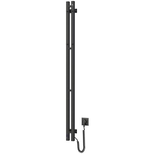  Električni sušač peškira SILOUETTE 106W sa termostatom 150x9 cm crna desna Cene