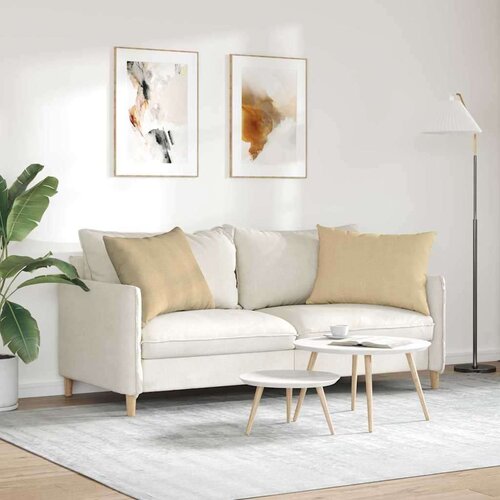 VidaXL jastučići za sofu 2 pcs siva zelena 70 x 50 cm kordura tekstil Slike