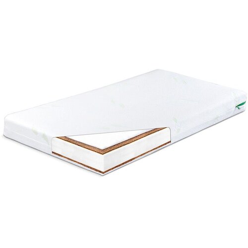 Sensillo Luxe madrac od kokosa i pjene 120x60x11cm bijeli Slike