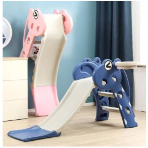  MamaKids tobogan s ljestvama za djecu, rozi 140 x 45 x 81 cm Slike