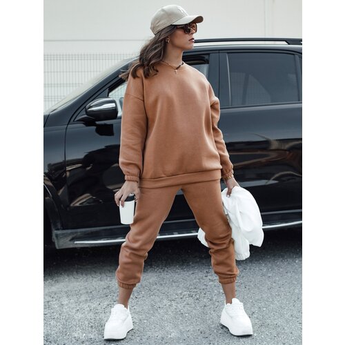 DStreet Komplet damski dresowy ARIELLA PREMIUM mokka Slike