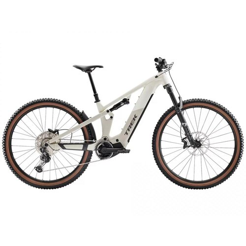  Bicikl Trek Powerfly FS+ 6 Gen 4 2025 White&amp;#039;Buff Beige - XL Slike