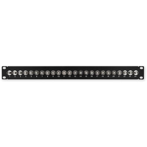 LAN-TEC pp -144 24P / bnc - črna - 19 "patch panel 1U, 24 bnc portov Cene