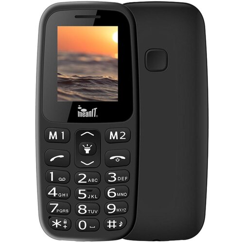 Mean IT Mobilni telefon, 1.77&amp;rdquo; zaslon, Dual SIM, BT, SOS tipka &amp;ndash; VETERAN I MOBILNI TELEFON-CRNI Slike