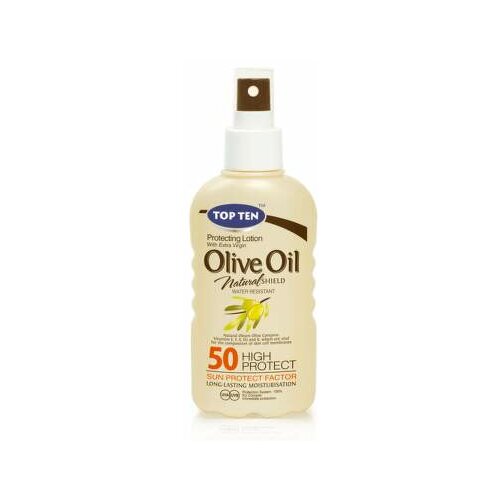 Top Ten Sun Olive sprej SPF 50+ 180 ml Cene