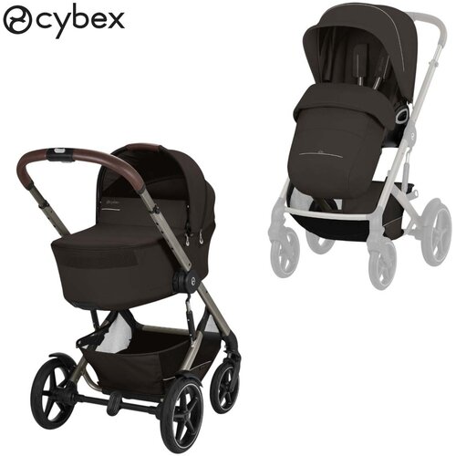 Cybex Gold® dječja kolica talos&trade; s lux sa sklopivom ko&scaron;arom chocolate brown (taupe frame) Cijene