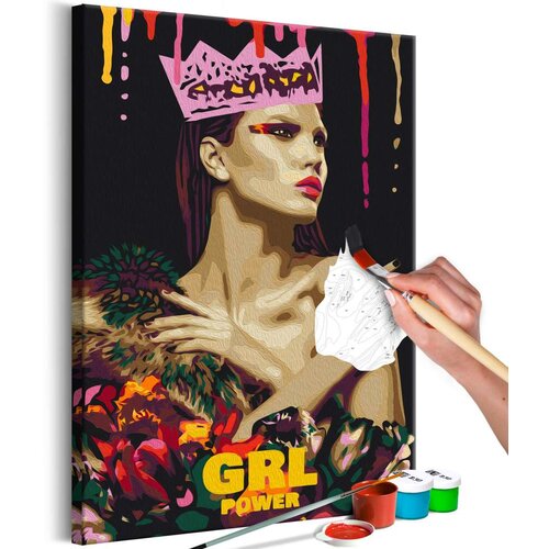  Slika za samostalno slikanje - GRL Power 40x60 Cijene