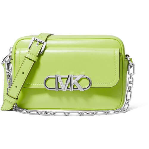 Michael Kors Handbag - PARKER MD CHN SWAG CAMERA XBODY green Slike