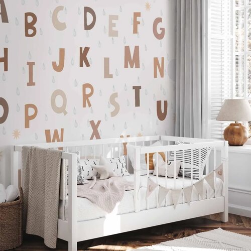  Foto tapeta - Letters in Soft Colours 400x280 Premium Slike