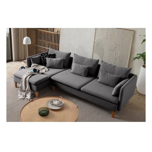 Atelier Del Sofa ugaona garnitura flexy relax anthracite Slike
