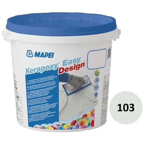 MAPEI Dvokomponentna masa za fugovanje KERAPOXY EASY DESIGN N.0110 (3kg) Cene
