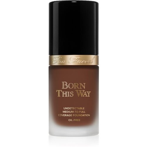 Too Faced Born This Way Flawless Coverage Natural Finish Foundation puder s visokim prekrivanjem za prirodan izgled nijansa Sable 30 ml Cijene
