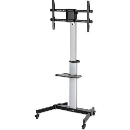 Manhattan Multimedijski voziček 37&amp;#039;&amp;#039;-86&amp;#039;&amp;#039; , 50kg, naklon +5&amp;deg; do -10&amp;deg;, sive barve 462327 Slike