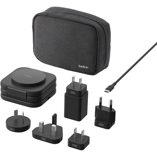 Belkin Boost Charge PRO Qi2 3in1 magn.Reiselade.+Tipps WIZ024hqBK Slike
