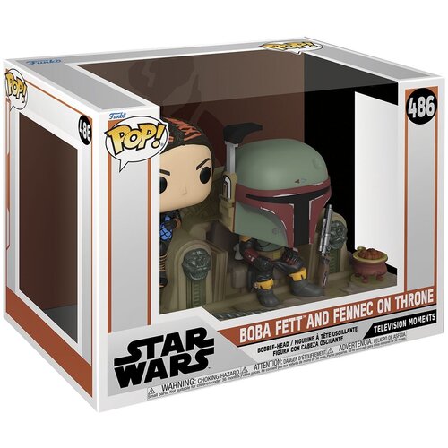 Funko Pop Moment Boba Fett & Fennec Shand on Throne Cene