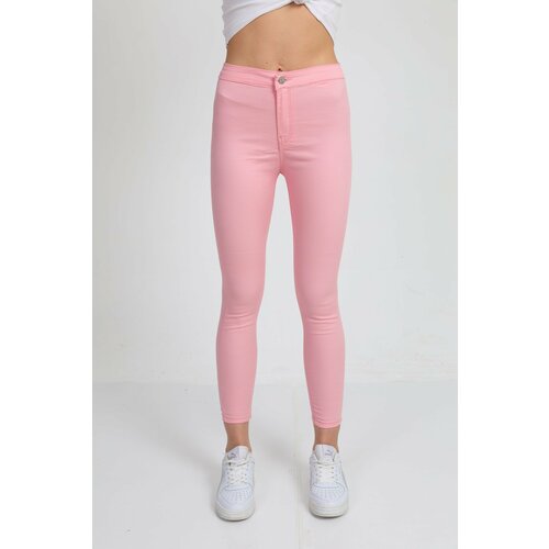 BİKELİFEJNS Pants - Pink - Skinny Cene