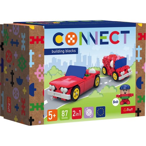 Connect Connect: Set za izgradnju kabrioleta i kombija od 87 dijelova - Cene
