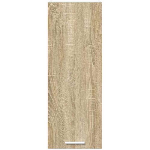 VidaXL viseći ormarić zidne riga sonoma hrast i bijela 30 x 31 x 80 cm Slike