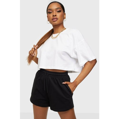 Madmext shorts - black - normal waist Slike