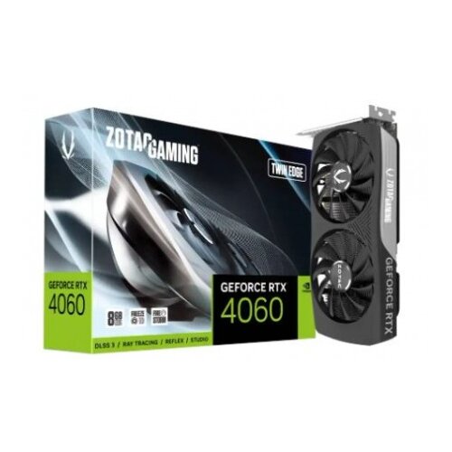 Zotac GAMING GeForce RTX 4060 Twin Edge 8GB DDR6 ZT-D40600E-10M Slike