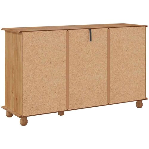  Kreveta s ladicama ASKIM 133,5 x 40 x 79 cm Masivna borovina Slike