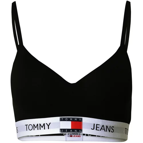 Tommy Jeans Grudnjak crvena / crna / bijela