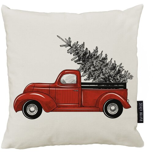 Butter Kings božićni ukrasni jastuk 50x50 cm Christmas Truck Cene